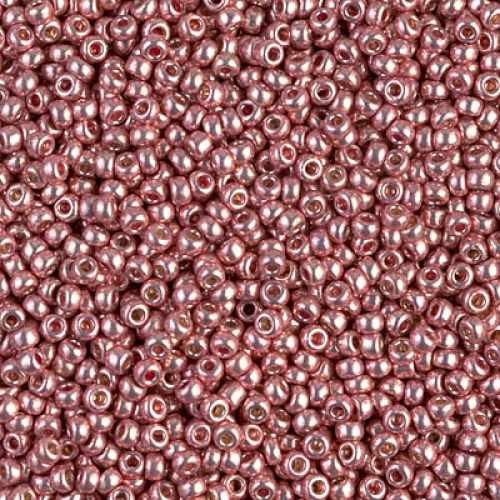 SIZE-11 #4209 DURACOAT GALVANIZED DK. CORAL Miyuki