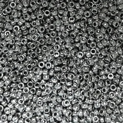 Miyuki ROUND 15/0 Seed Beads CRYSTAL LABRADOR FULL