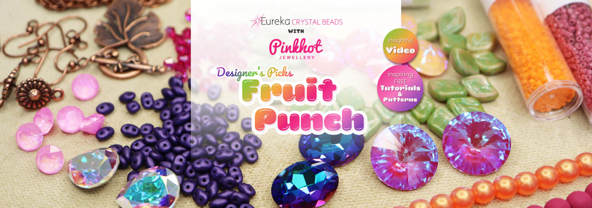 Designer's Picks: Fruit Punch Palette by Pinkhot Jewelry