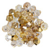 Preciosa Crystal Bicone Beads 3mm GOLD COAST Mix IV