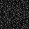 SIZE-11 #49F OPAQUE FROSTED JET Toho Round Seed Beads