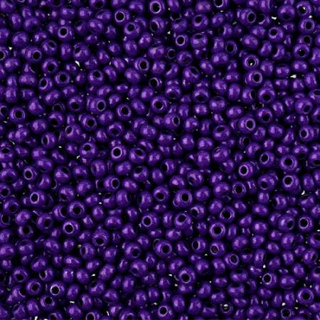 SIZE-11 Preciosa TERRA INTENSIVE PURPLE Czech Seed Beads