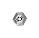 TierraCast HEISHI-Faceted Spacer 3mm-Antiqued Silver Plated