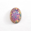 Czech Glass Oval Cabochon 18x13mm FIRE OPAL
