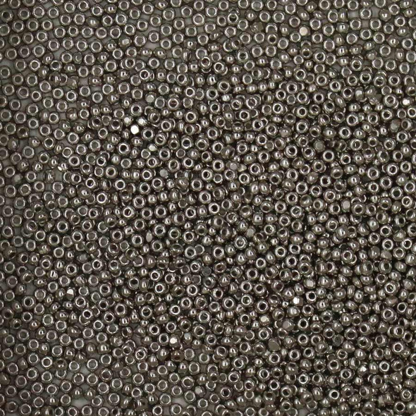 SIZE-15 Czech Charlotte Seed Beads NICKEL PLATED 