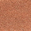 SIZE-15 Czech Charlotte Seed Beads COPPER PLATED