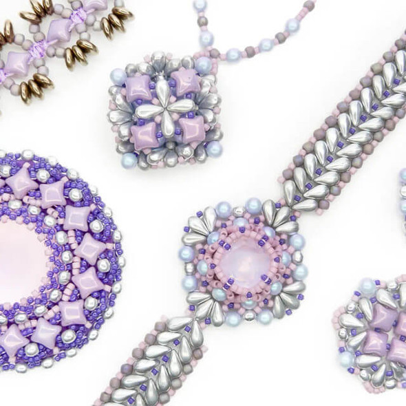 Round Druk Beads SILVER 3mm