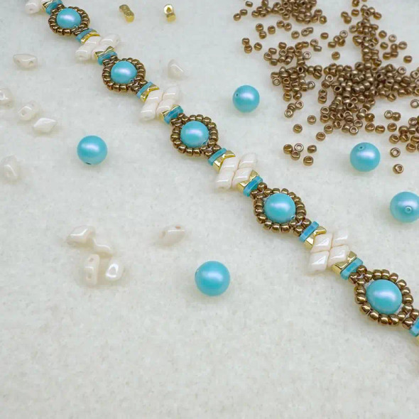 SIZE-11 #457L METALLIC LT. BRONZE Miyuki Round