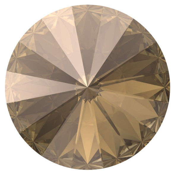 ELITE Eureka Crystal Rivoli Stone 12mm CRYSTAL BRONZE 1122