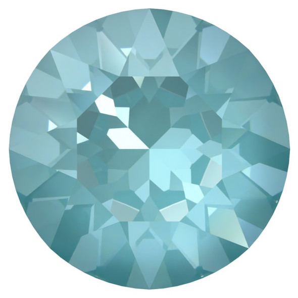 ELITE Eureka Crystal Chaton Stone 8mm CRYSTAL PARADISE BLUE LUX