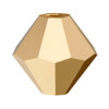 CRYSTAL AURUM 3mm Preciosa Crystal Bicone Beads 1