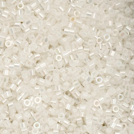 Cylin Seed Beads 11/0 OFF WHITE AB