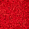 Cylin Seed Beads 11/0 RED FIRE CRACKER