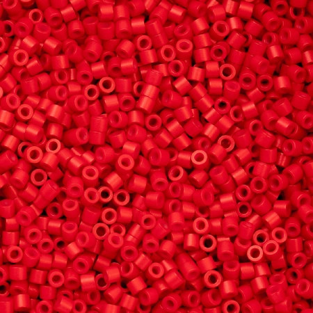 Cylin Seed Beads 11/0 RED FIRE CRACKER