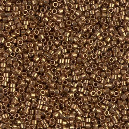 SIZE-11 #DB0022L LT. BRONZE METALLIC Delica Miyuki Seed Beads