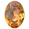 ELITE Eureka Crystal Oval Fancy Stone 18mm DARK ORANGE 4120