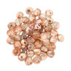 Firepolish 3mm Czech Glass Beads APOLLO GOLD