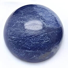 Gemstone Round Cabochon 12mm Natural SODALITE