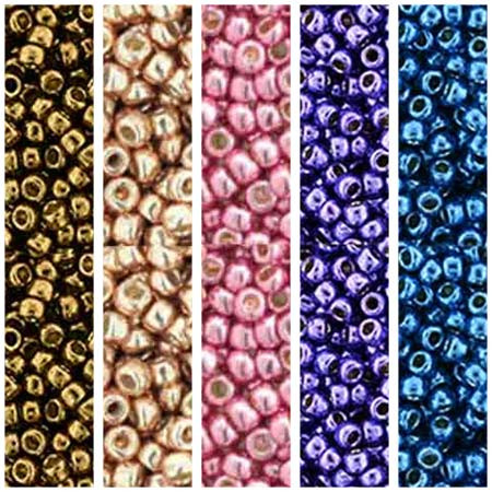 Toho METALLIC Seed Beads Gift Box
