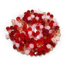 Krakovski Crystal Bicone Beads 4mm HEARTFELT HUES MIX