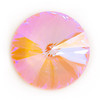 Krakovski Crystal Rivoli 14mm JUICY PEACH Delite Fireglow