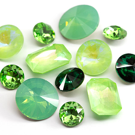 Krakovski Crystal ACCENT MIX  GREEN GODDESS