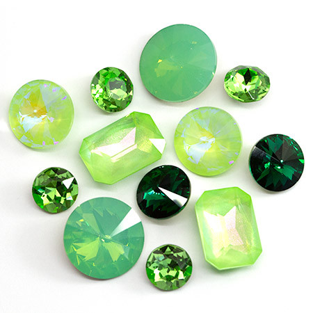Krakovski Crystal ACCENT MIX  GREEN GODDESS