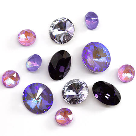 Krakovski Crystal ACCENT MIX LAVENDER LUSTER