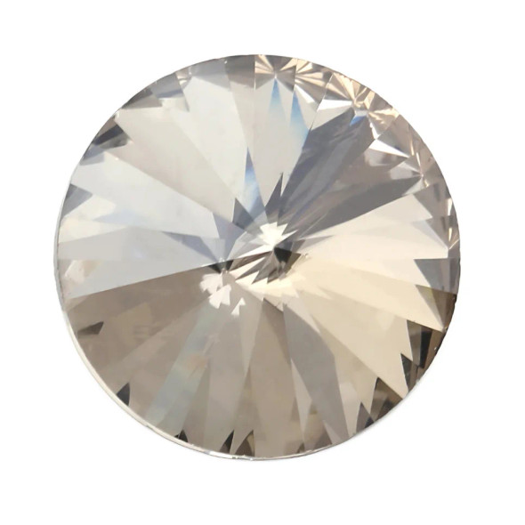 Krakovski Crystal Rivoli 12mm CRYSTAL SATIN