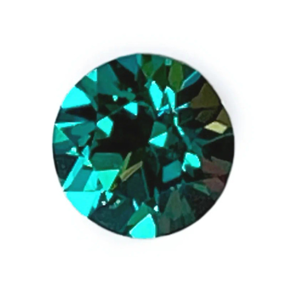 Krakovski Crystal Chaton 8mm GREEN SPHINX 1088