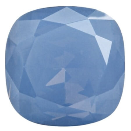 Krakovski Crystal Cushion Fancy Stone 12mm AIR BLUE OPAL