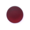 LunaSoft Lucite Cabochons Round 18mm GARNET