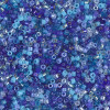 SIZE-11 BLUEBERRY PIE MIX Delica Miyuki Seed Beads