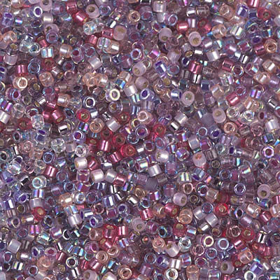 SIZE-11 PASSIONFLOWER MIX Delica Miyuki Seed Beads