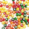 Preciosa Czech Glass Seed Beads Cornelian Star 6/0 SUMMER CITRUS MIX