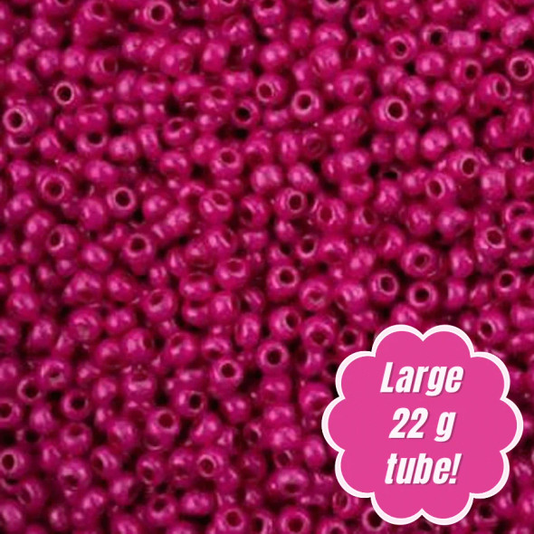 Preciosa TERRA INTENSIVE PINK Czech Seed Beads