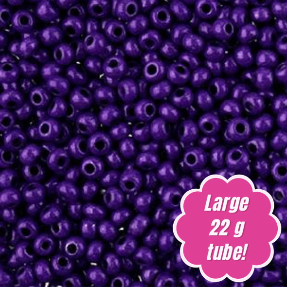 Preciosa TERRA INTENSIVE PURPLE Czech Seed Beads