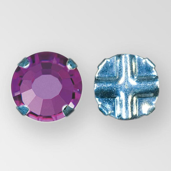 Extra Quality Rose Montees SS20 Preciosa Crystal AMETHYST