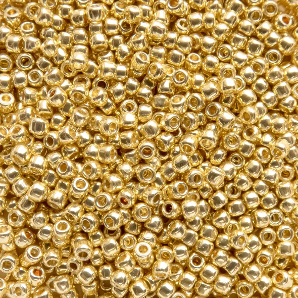 SIZE-11 #PF557 STARLIGHT GALVANIZED PERMAFINISH Toho BEADS