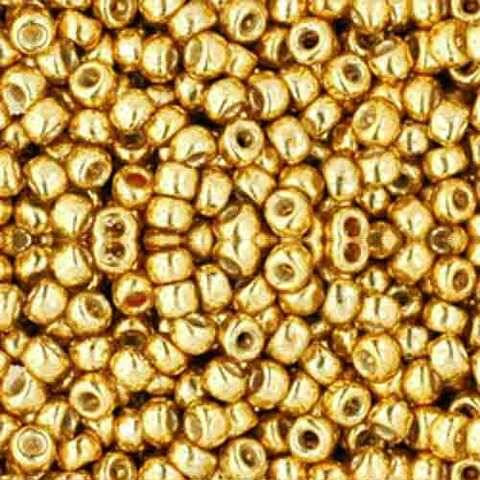 Toho ROUND 8/0 Seed Beads PERMAFINISH GALVANIZED STARLIGHT (2.5" tube)