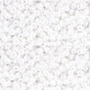 SIZE-11 #121 OPAQUE LUSTERED WHITE Toho Round Seed Beads