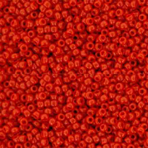 SIZE-11 #45 RED PEPPER OPAQUE Toho BEADS